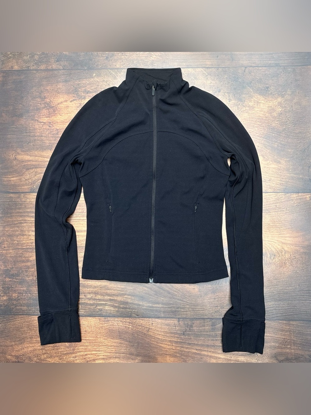 Lululemon Cropped Define Jacket Nulu In Black Size 6